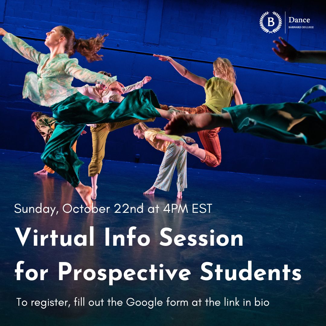 Prospective Student Virtual Information Sessions Barnard College